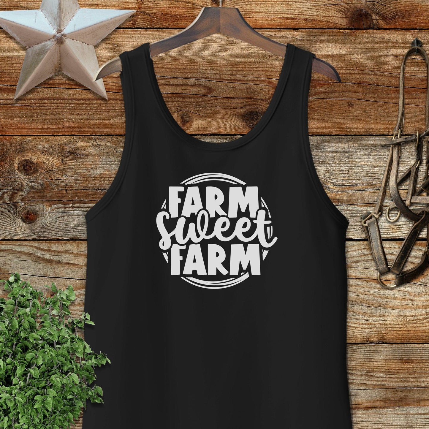 Farm Sweet Farm Circle Tank Top