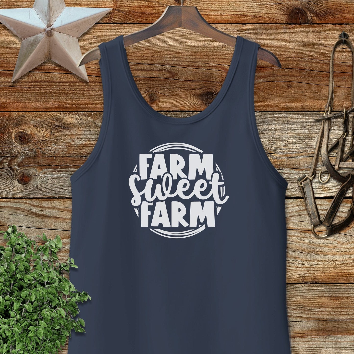 Farm Sweet Farm Circle Tank Top