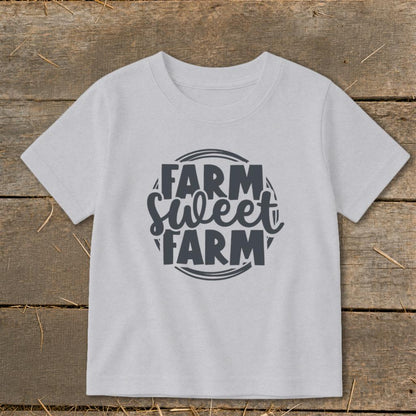 Farm Sweet Farm Circle Toddler Tee