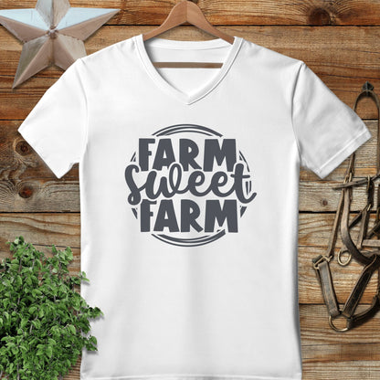 Farm Sweet Farm Circle V-neck