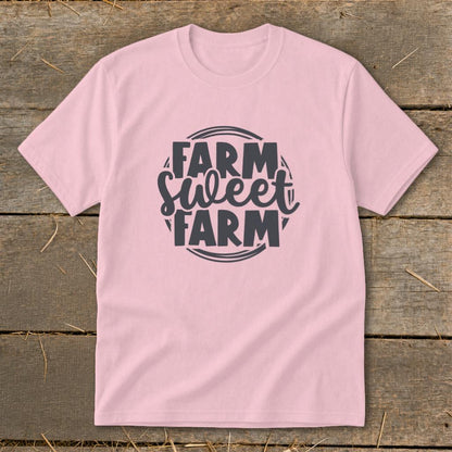 Farm Sweet Farm Circle Youth Tee
