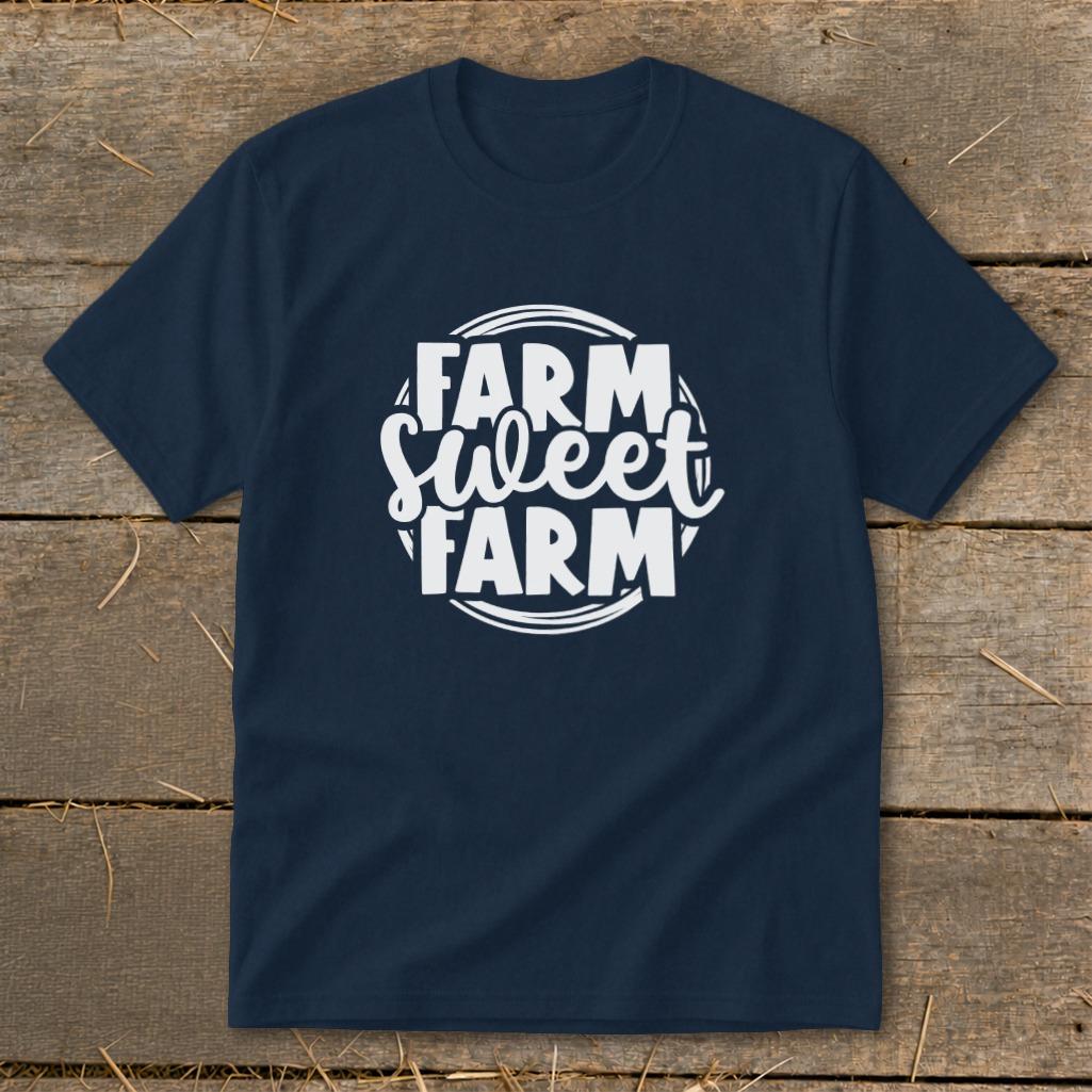 Farm Sweet Farm Circle Youth Tee