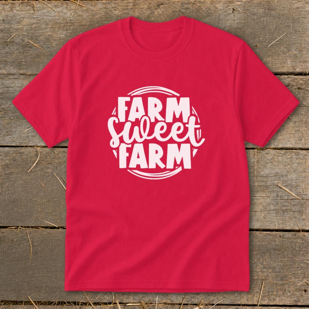 Farm Sweet Farm Circle Youth Tee