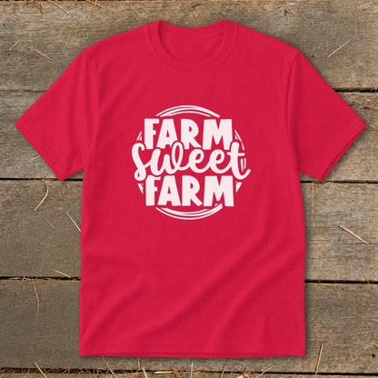 Farm Sweet Farm Circle Youth Tee