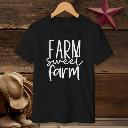 Farm Sweet Farm Words T-shirt (Youth)