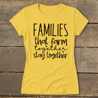 Farm Together Ladies Tee