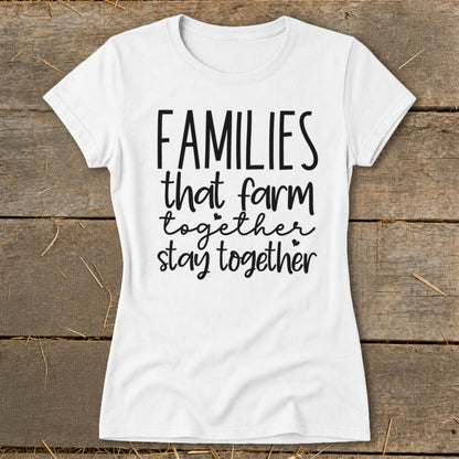 Farm Together Ladies Tee