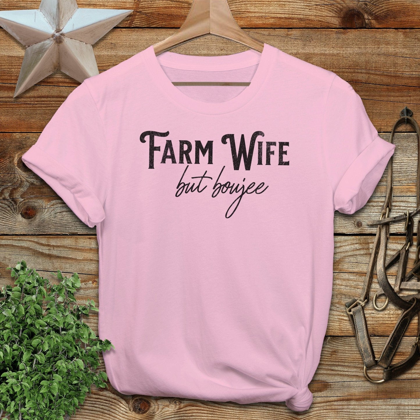 Farm Wife But Boujee Softstyle Tee