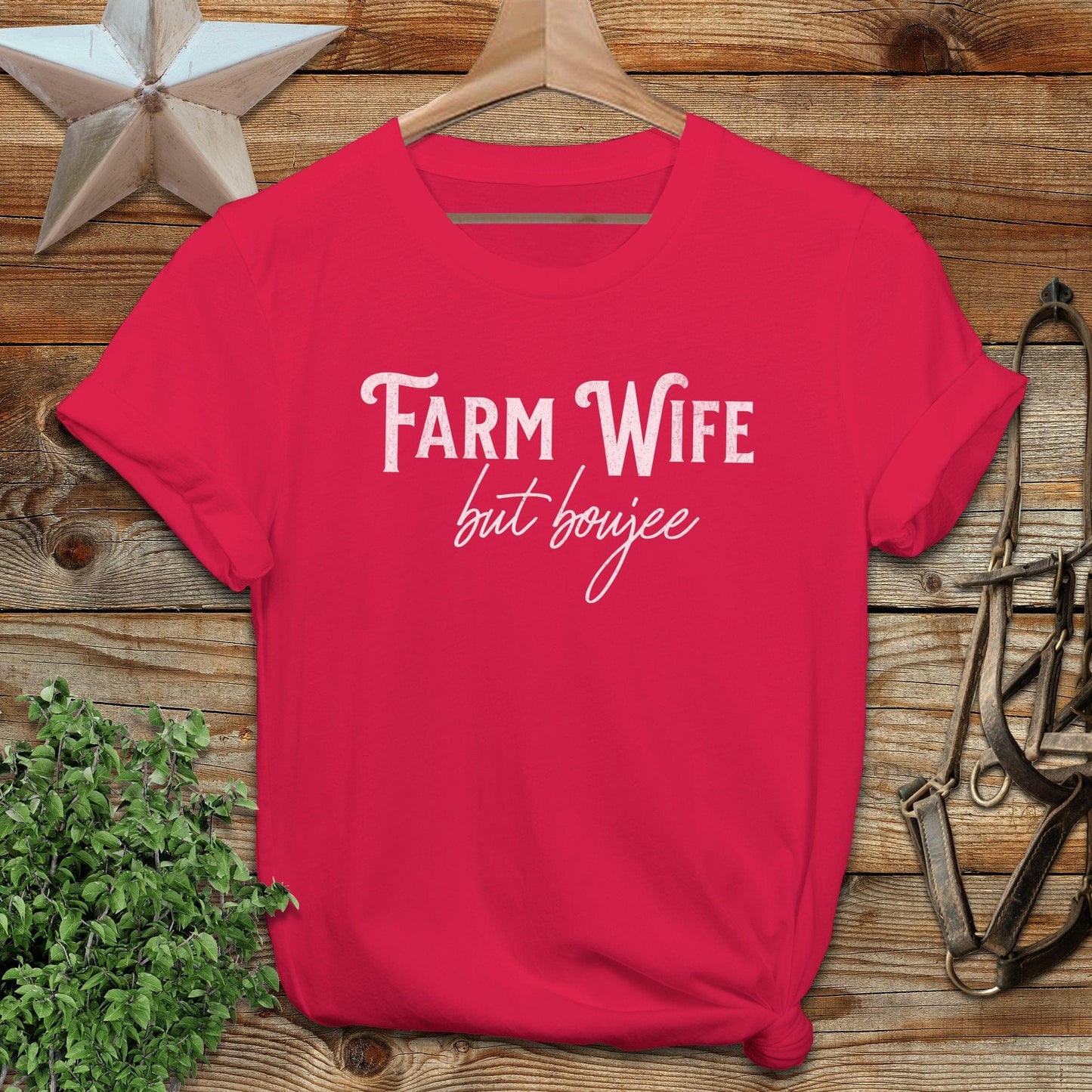 Farm Wife But Boujee Softstyle Tee