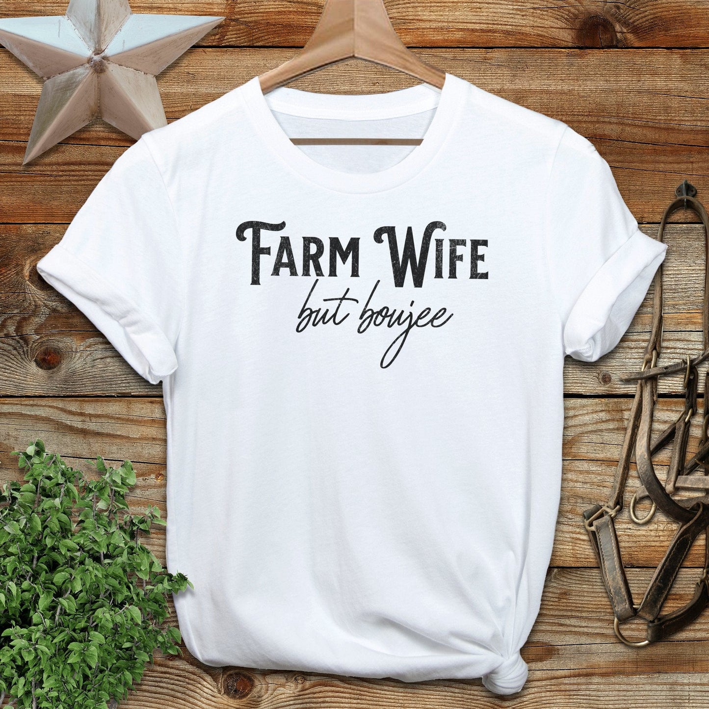 Farm Wife But Boujee Softstyle Tee