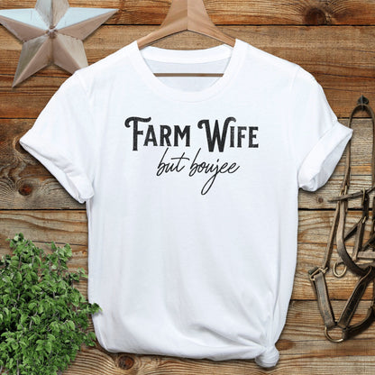 Farm Wife But Boujee Softstyle Tee