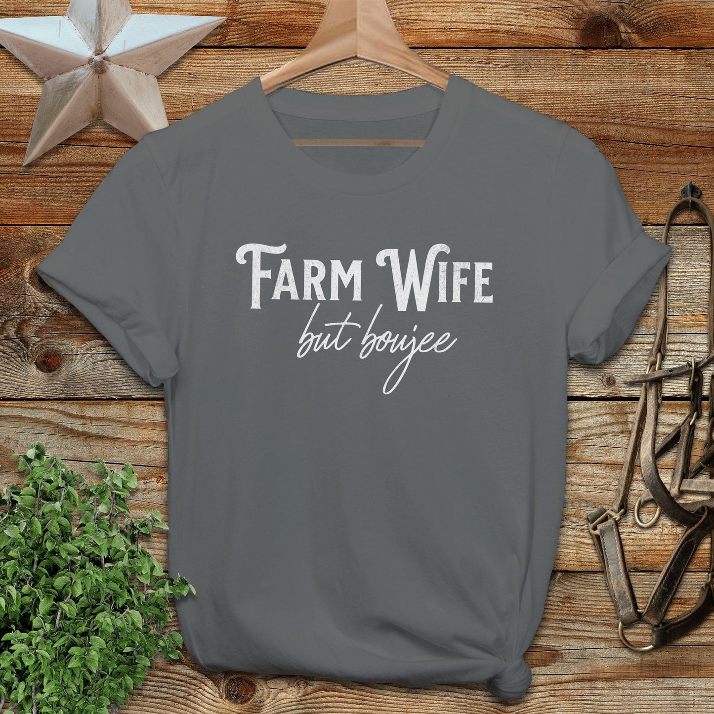 Farm Wife But Boujee Softstyle Tee