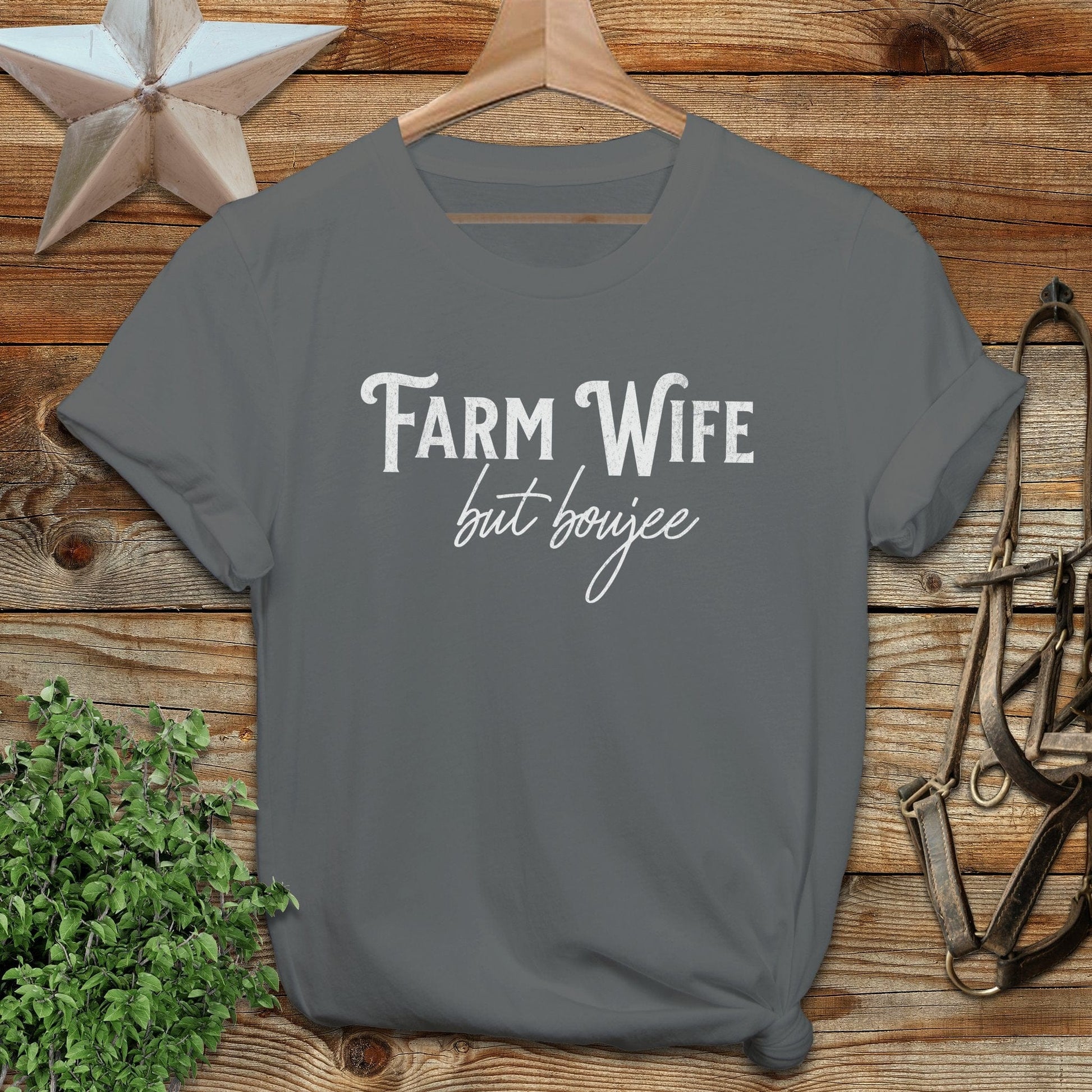Farm Wife But Boujee Softstyle Tee