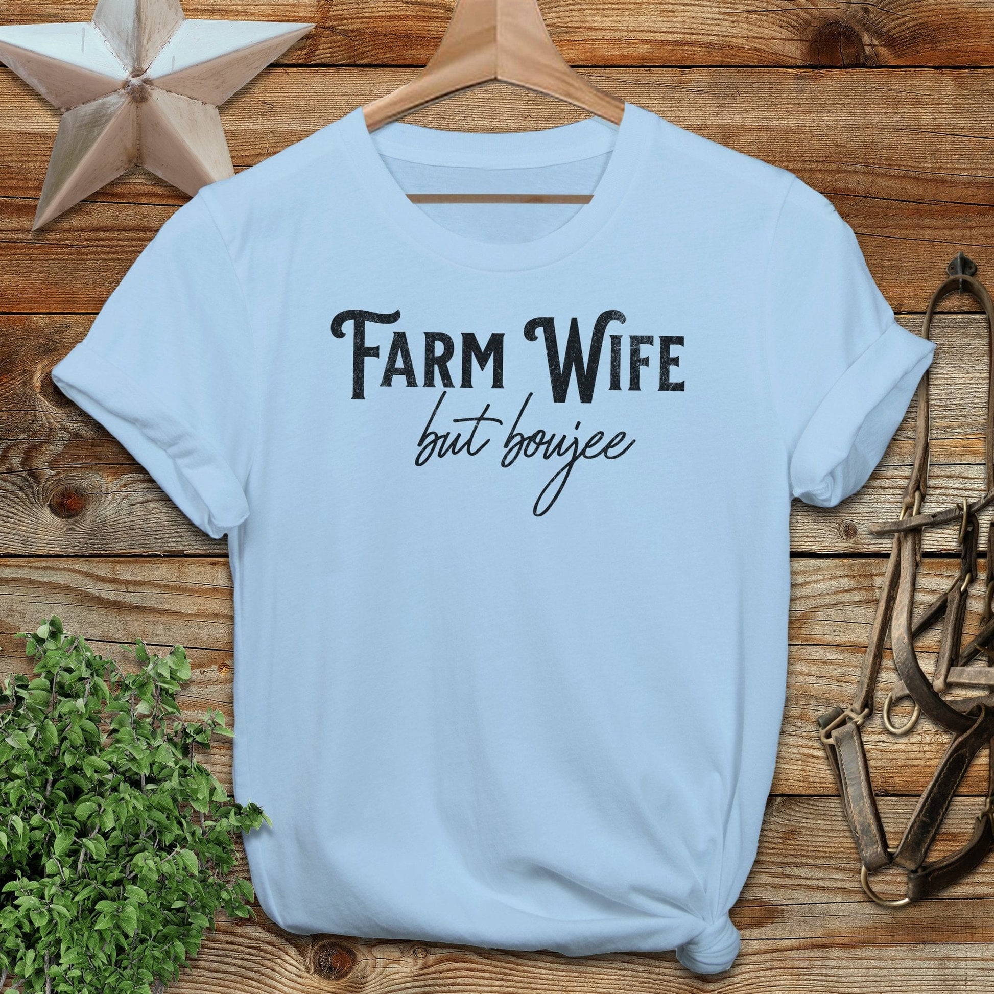 Farm Wife But Boujee Softstyle Tee