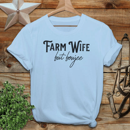 Farm Wife But Boujee Softstyle Tee