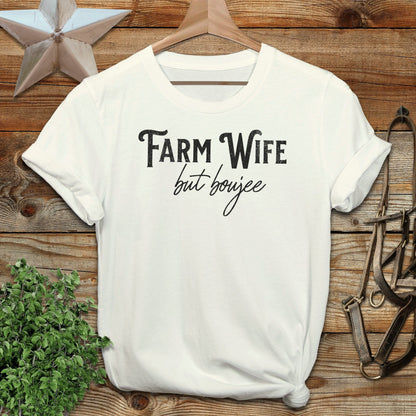 Farm Wife But Boujee Softstyle Tee