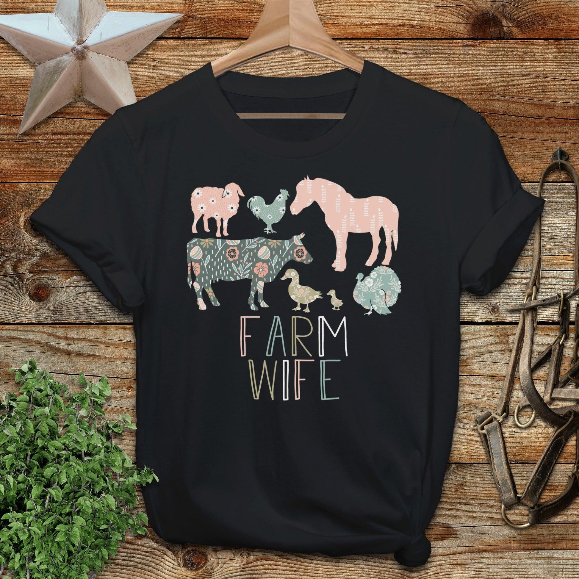 Farm Wife Pattern Softstyle Tee