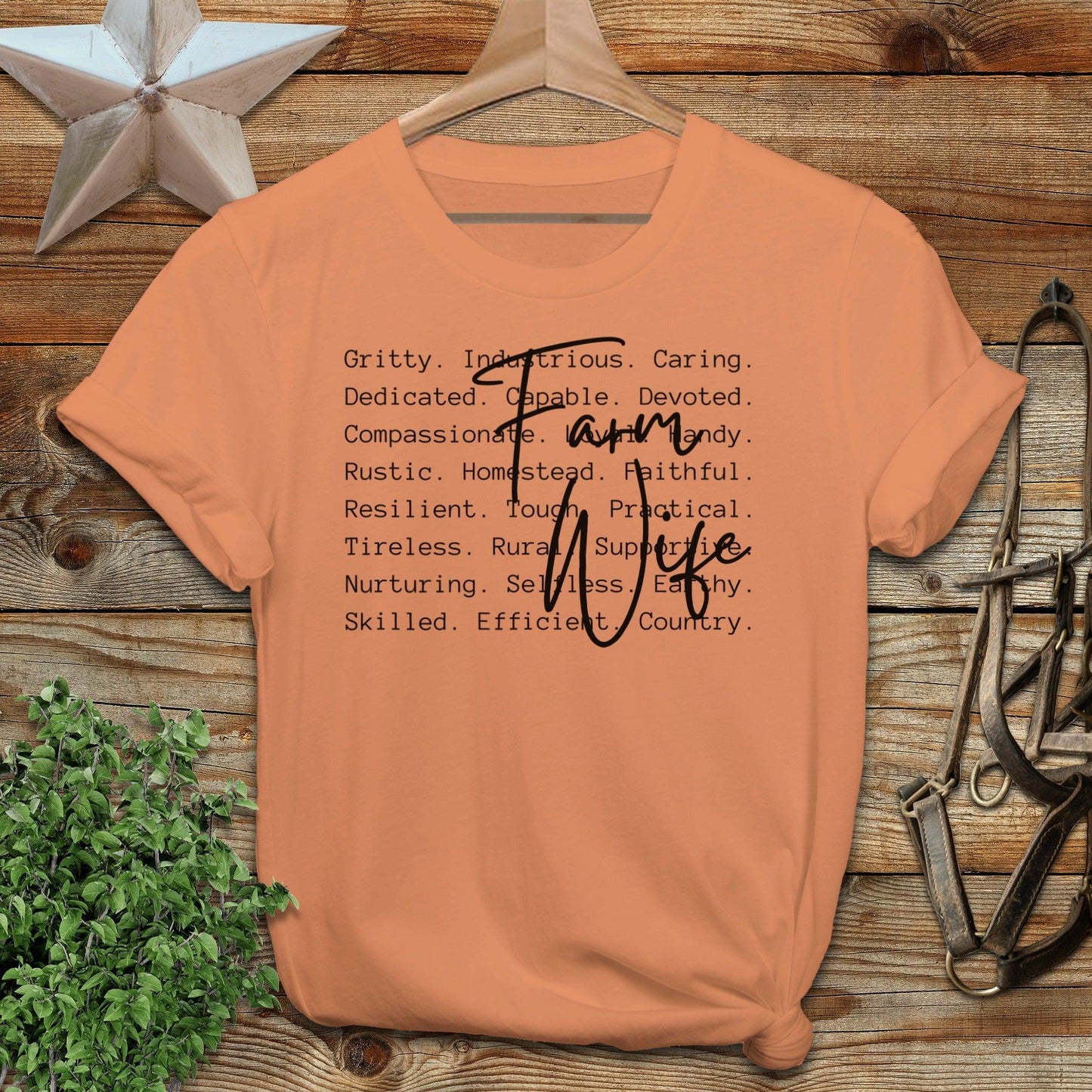 Farm Wife Words T-Shirt