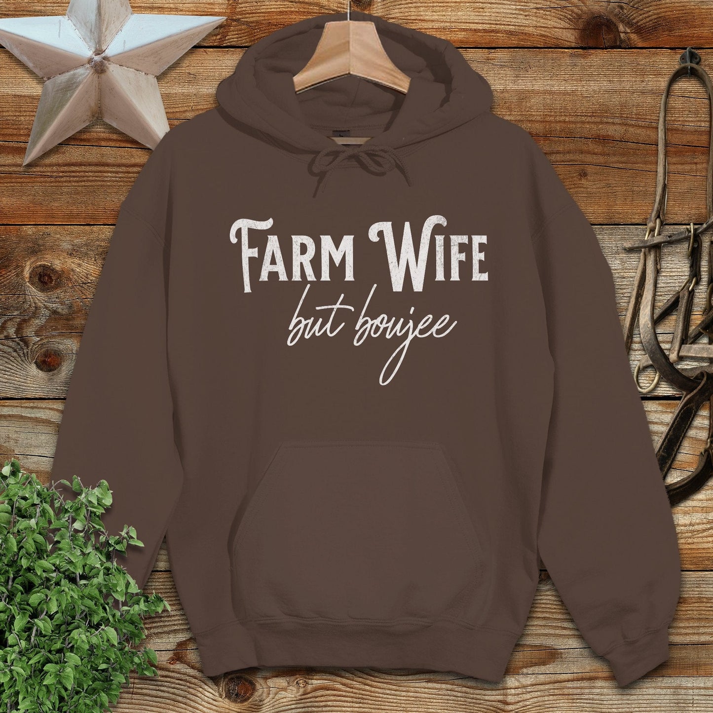 Farm Wife but Boujee Hoodie