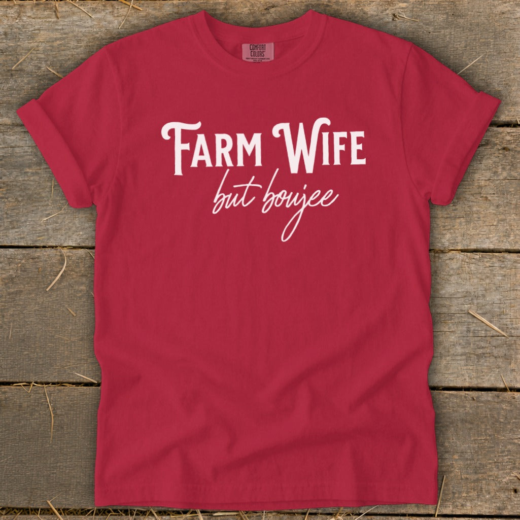 Farm Wife but Boujee Signature Tee