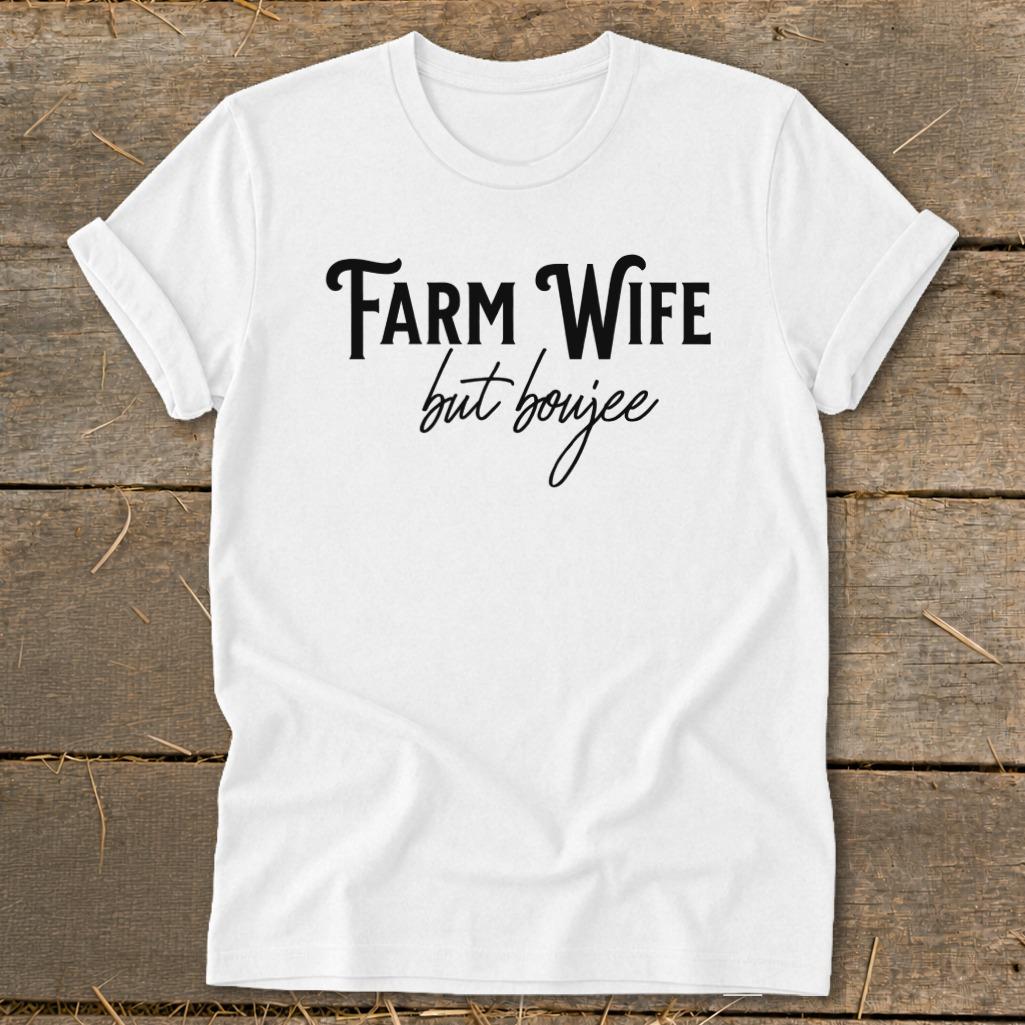 Farm Wife but Boujee Softstyle Tee