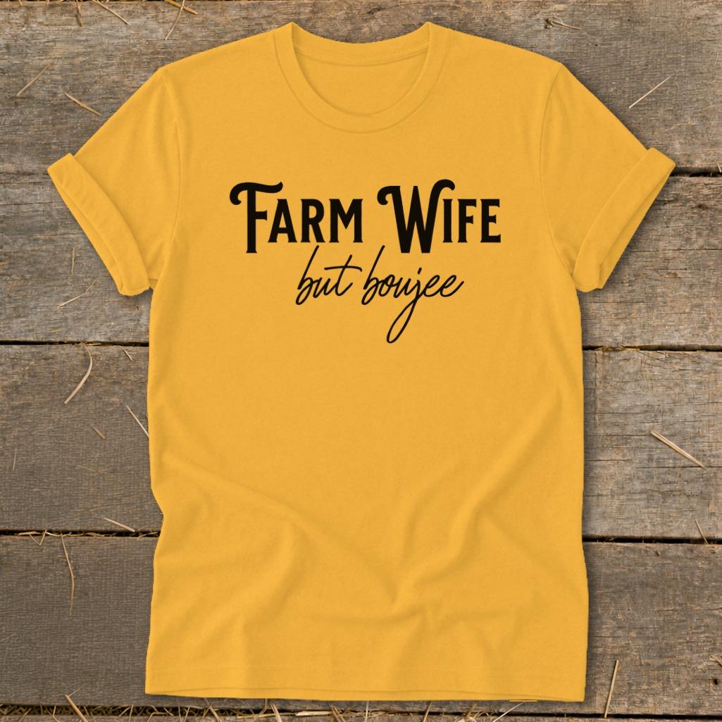 Farm Wife but Boujee Softstyle Tee