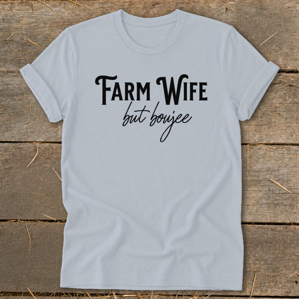 Farm Wife but Boujee Softstyle Tee