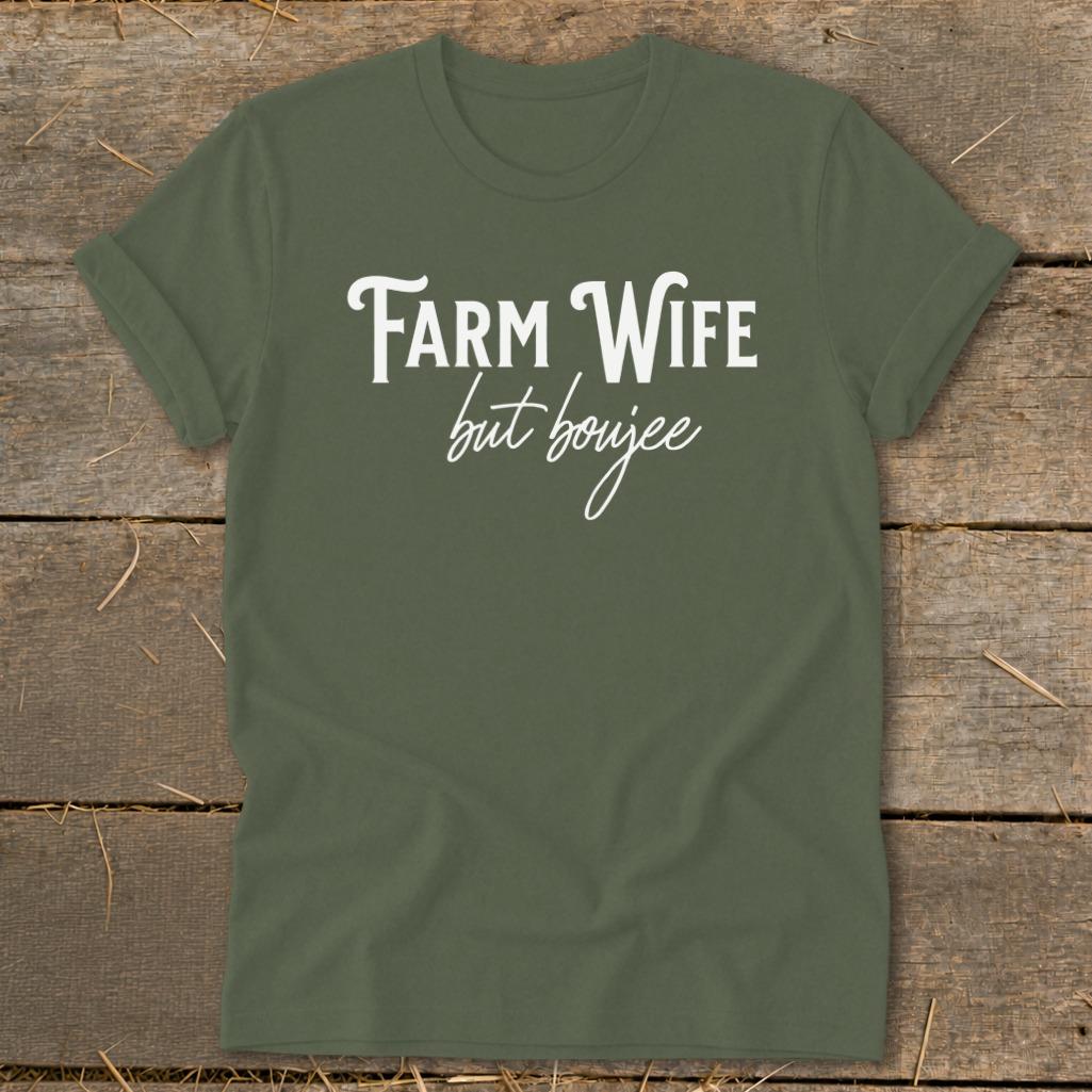 Farm Wife but Boujee Softstyle Tee