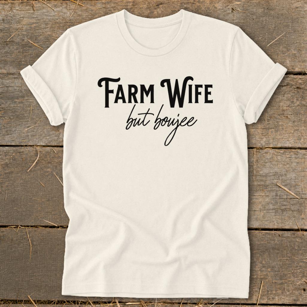 Farm Wife but Boujee Softstyle Tee