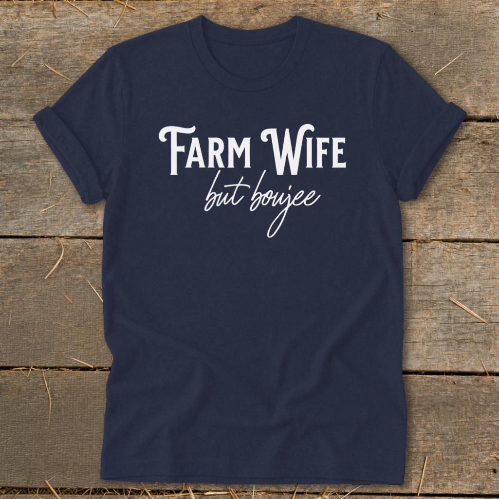 Farm Wife but Boujee Softstyle Tee