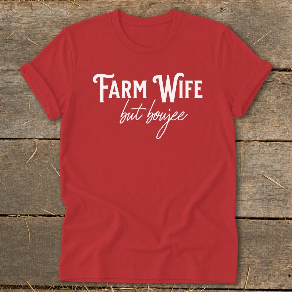 Farm Wife but Boujee Softstyle Tee