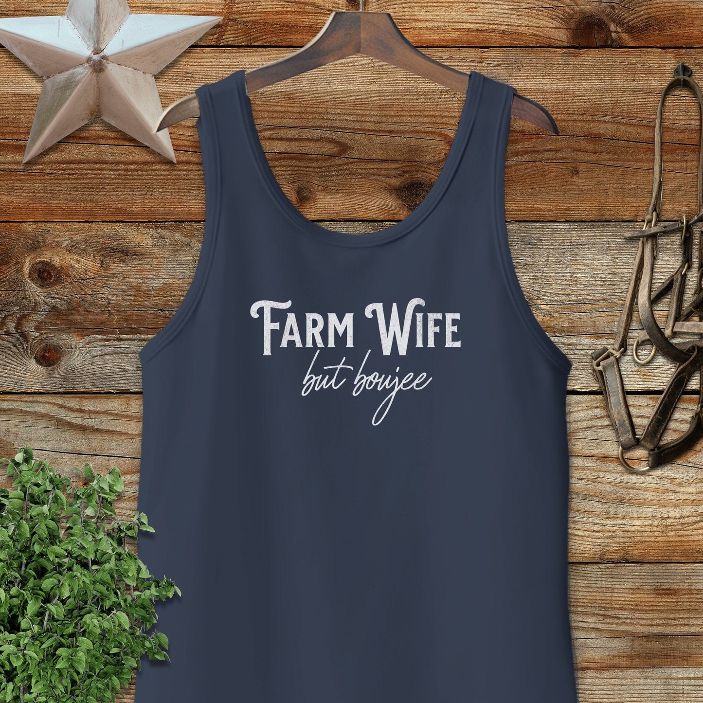 Farm Wife but Boujee Tank Top