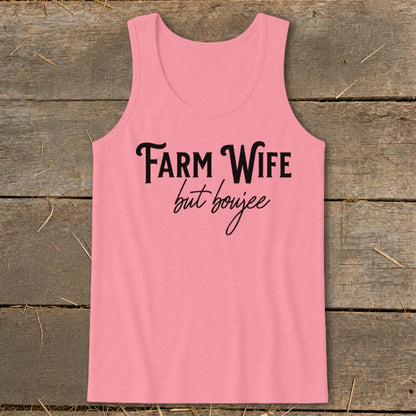 Farm Wife but Boujee Tank Top