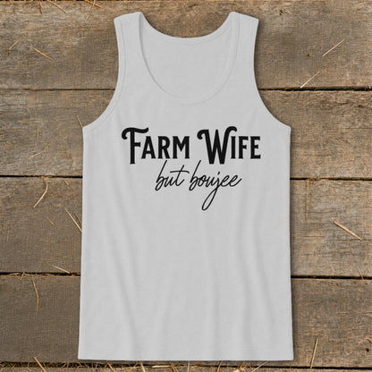 Farm Wife but Boujee Tank Top
