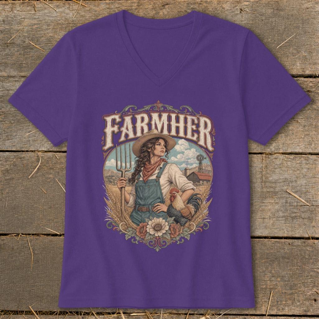 FarmHer V-neck