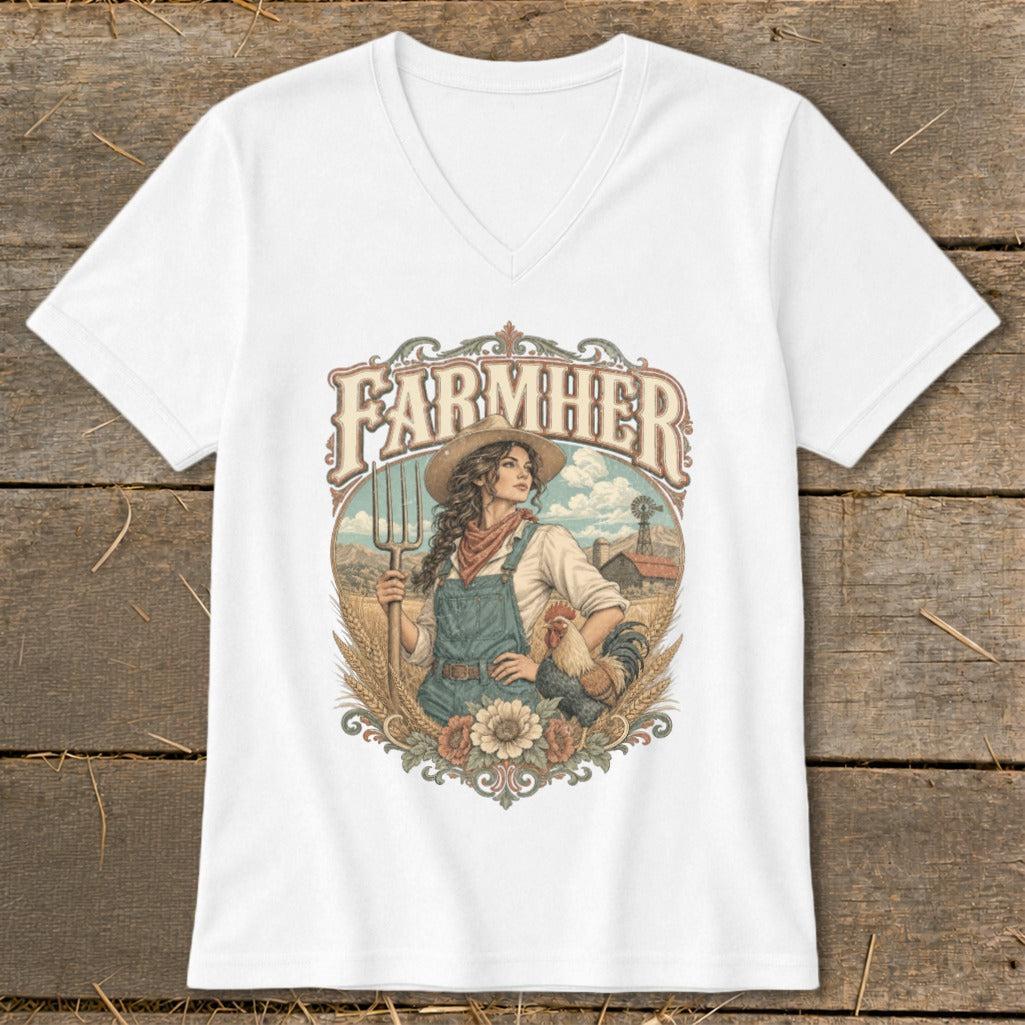 FarmHer V-neck