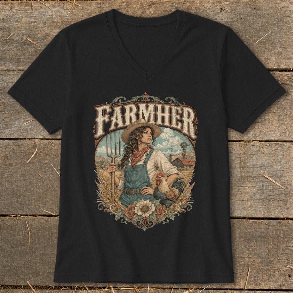 FarmHer V-neck