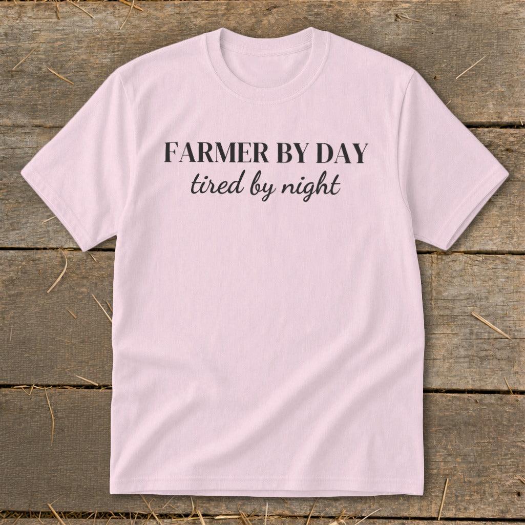 Farmer By Day Tired By Night Youth Tee