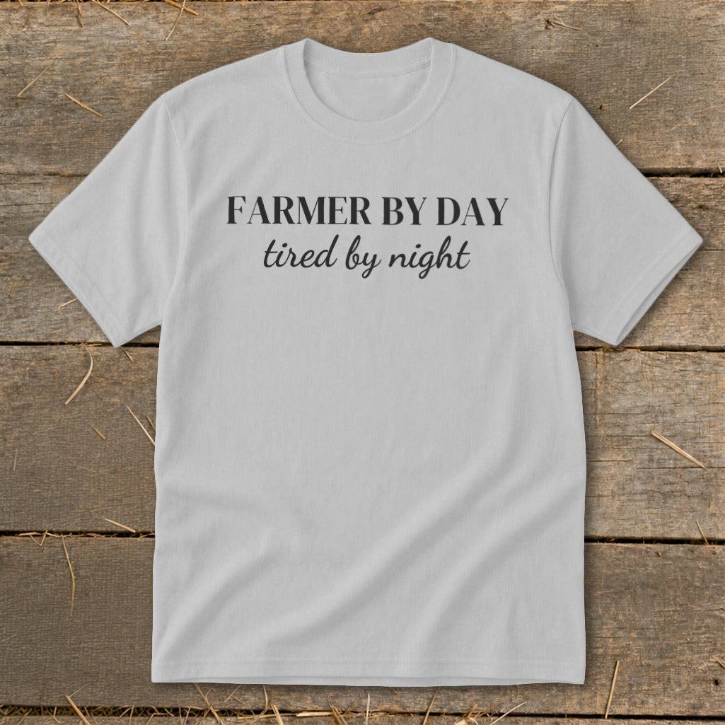Farmer By Day Tired By Night Youth Tee