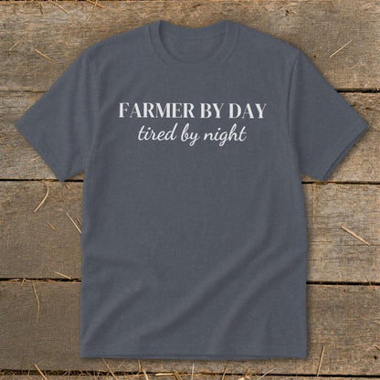 Farmer By Day Tired By Night Youth Tee