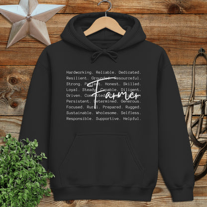 Farmer Words Hoodie