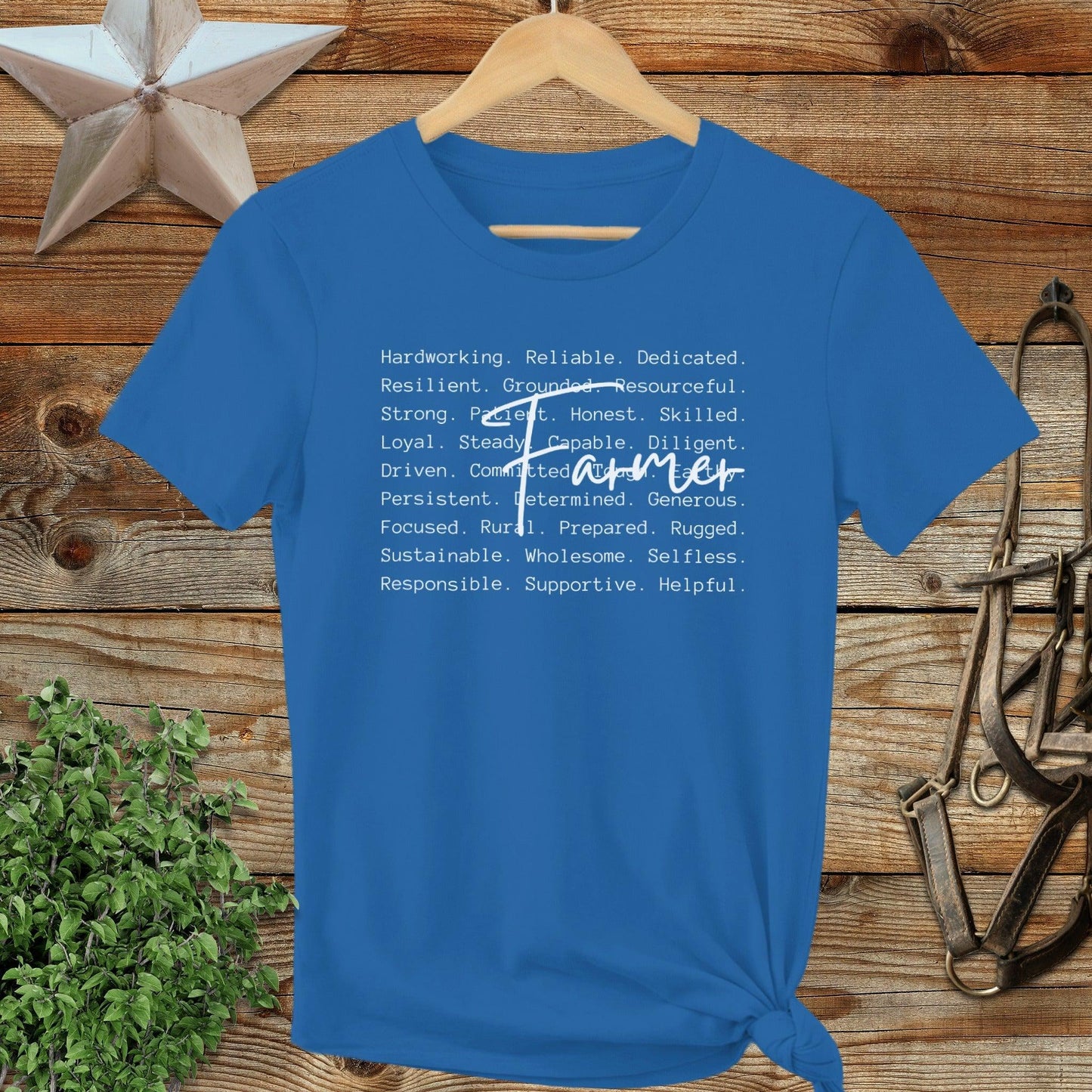 Farmer Words Ladies Tee