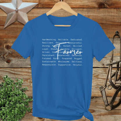 Farmer Words Ladies Tee