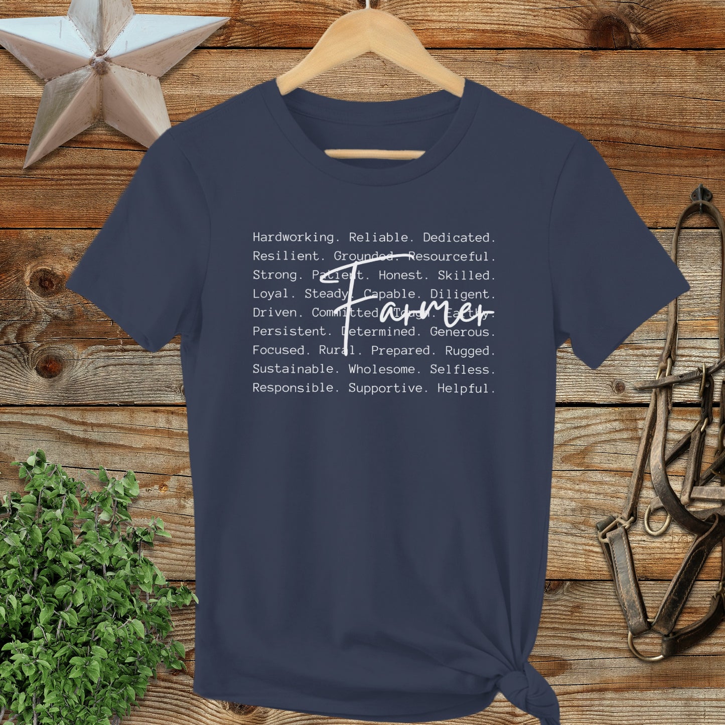 Farmer Words Ladies Tee