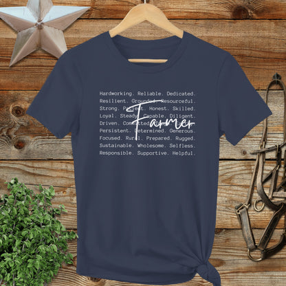 Farmer Words Ladies Tee