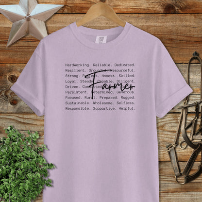 Farmer Words Signature Tee
