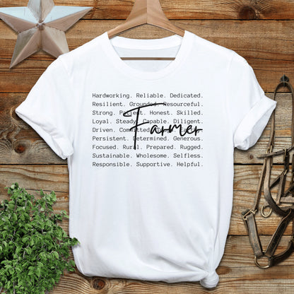 Farmer Words Softstyle Tee