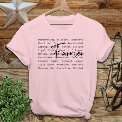 Farmer Words Softstyle Tee