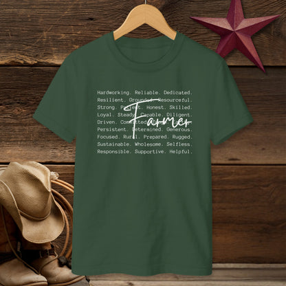 Farmer Words T-shirt (Youth)