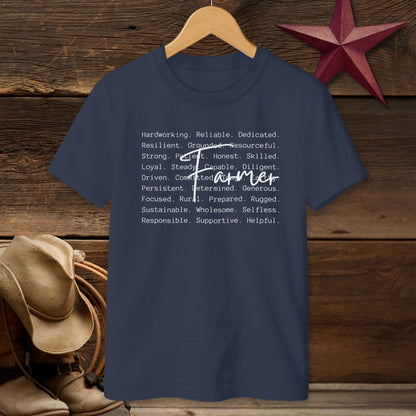 Farmer Words T-shirt (Youth)